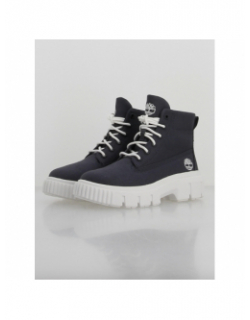 Boots en toile greyfield gris anthracite femme - Timberland