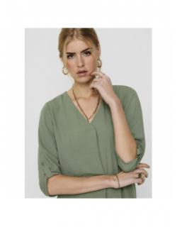 Blouse divya manches 3/4 kaki femme -  JDY