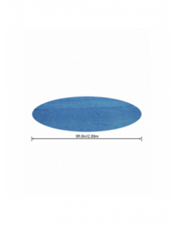 Bâche solaire ronde de piscine 289 cm - 58241 - Bestway