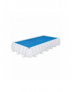 Bâche solaire de piscine rectangulaire 703 x 336 cm - 58228 - Bestway