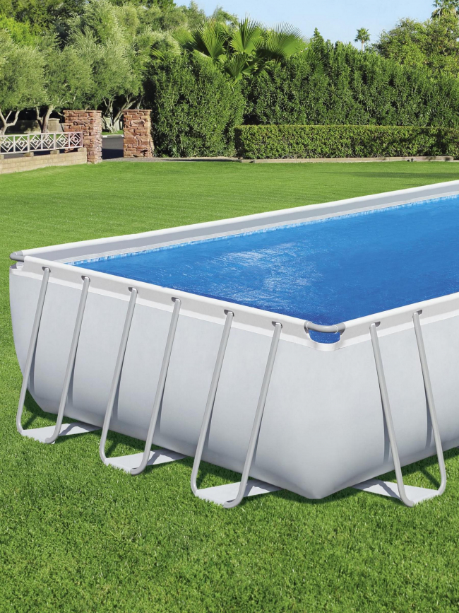 Bâche solaire de piscine rectangulaire 703 x 336 cm - 58228 - Bestway