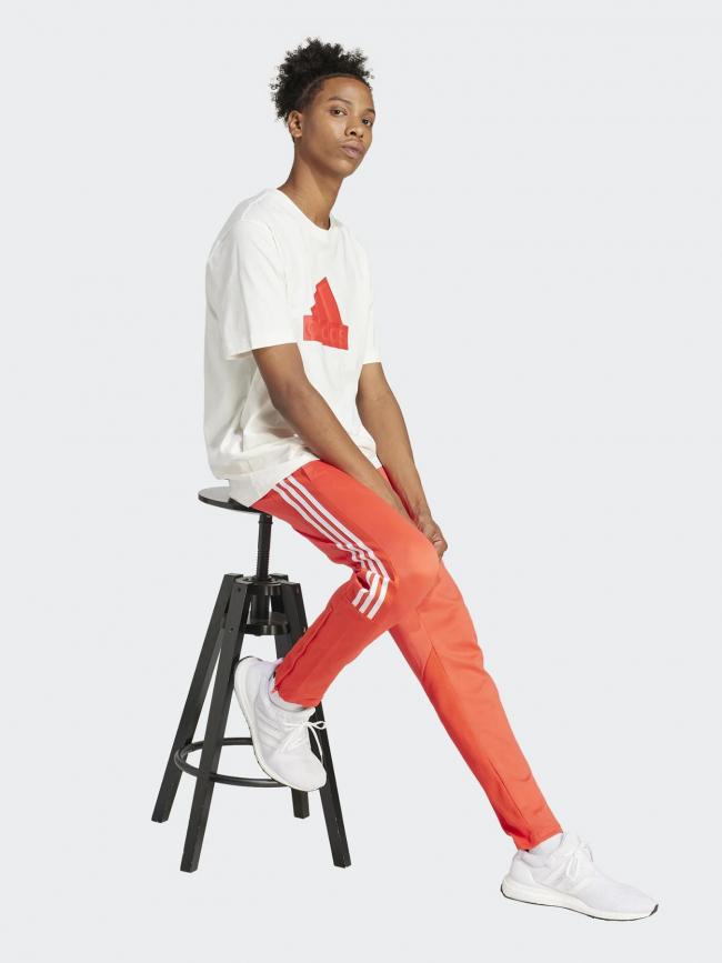 Ensemble adidas homme orange best sale