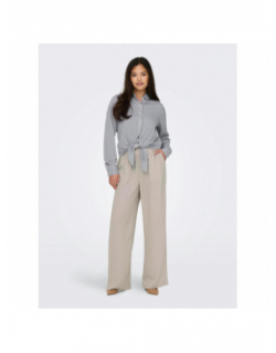 Pantalon fluide ample divya beige femme - JDY