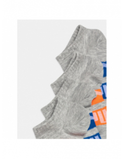 2 paires de chaussettes logo stripes gris enfant - Puma