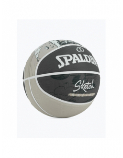 Ballon de basketball sketch jump 7 gris - Spalding