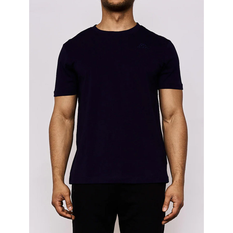 T-shirt cafers bleu marine homme - Kappa