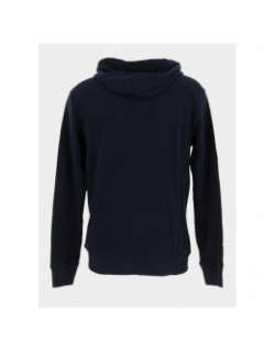 Sweat à capuche circle logo bleu marine homme - Quiksilver