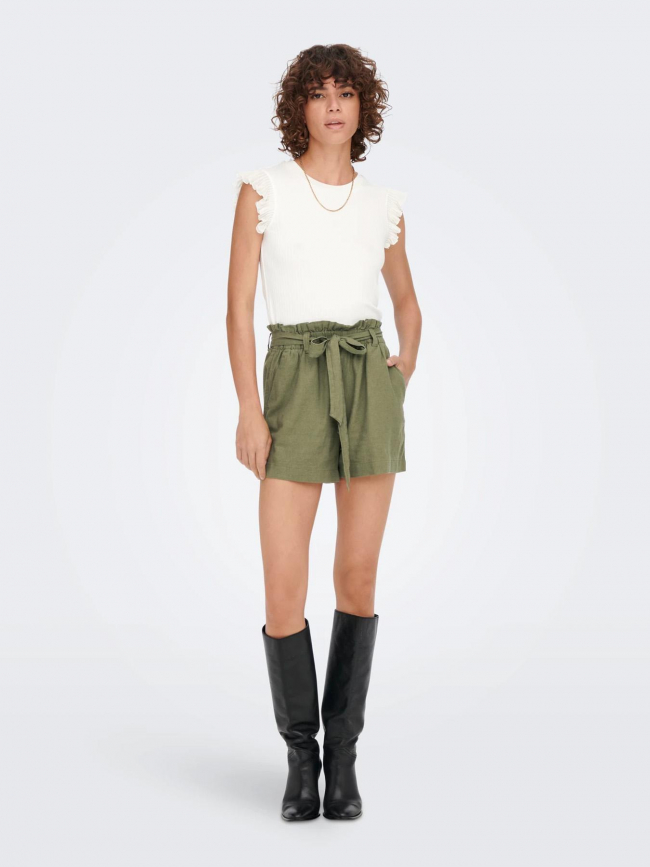 Short fluide say kaki femme - JDY