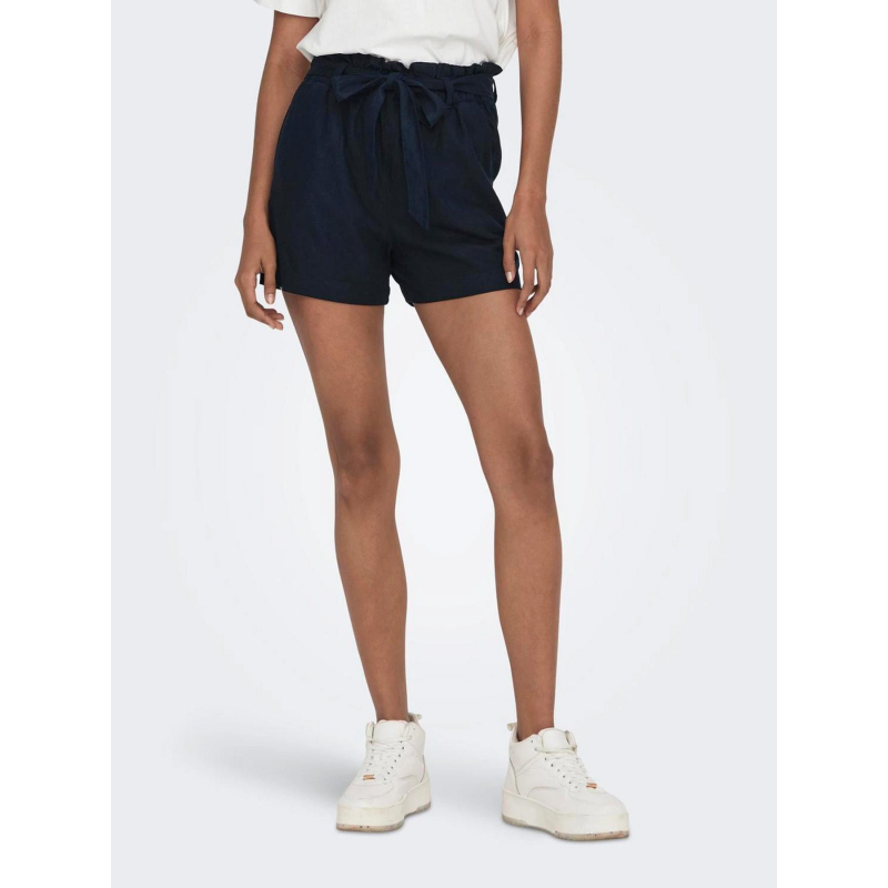 Short linen bleu marine femme - JDY