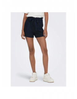 Short linen bleu marine femme - JDY