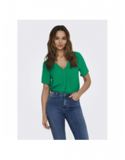 Blouse manches 3/4 dyvia vert femme - JDY