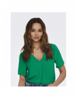 Blouse manches 3/4 dyvia vert femme - JDY