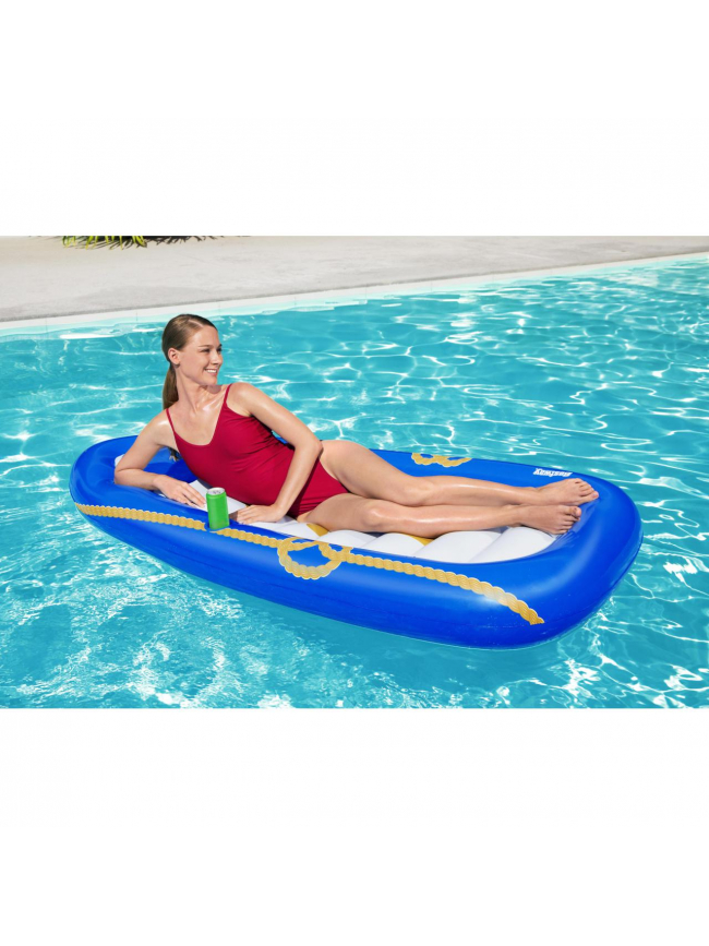 Matelas gonflable de piscine nautical paradise - Bestway