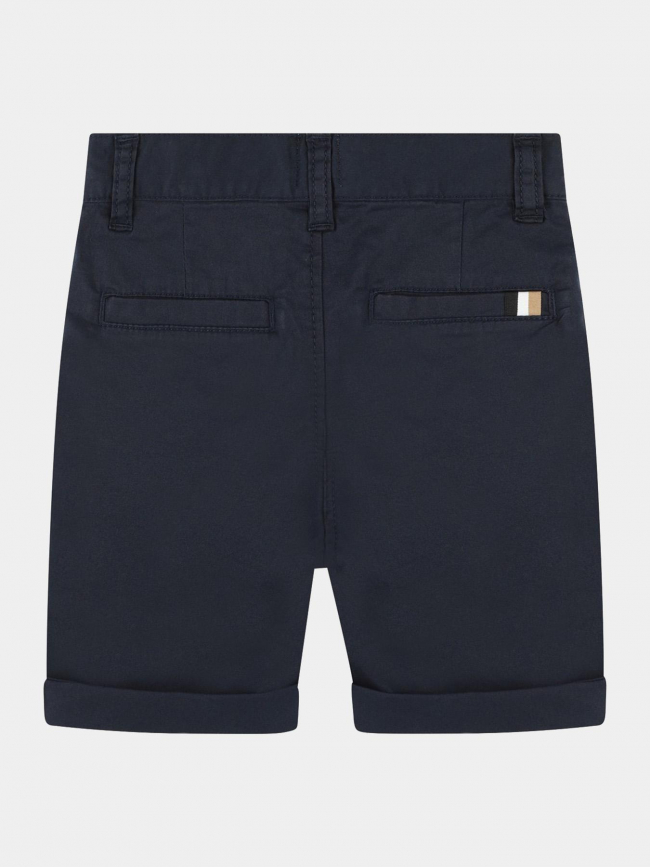 Short bleu marine cargo garçon - Boss