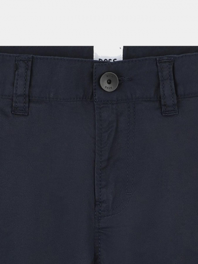 Short bleu marine cargo garçon - Boss