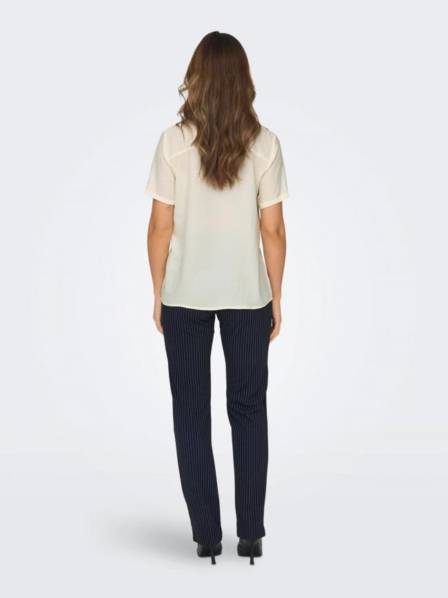 T-shirt fluide divya beige femme - JDY