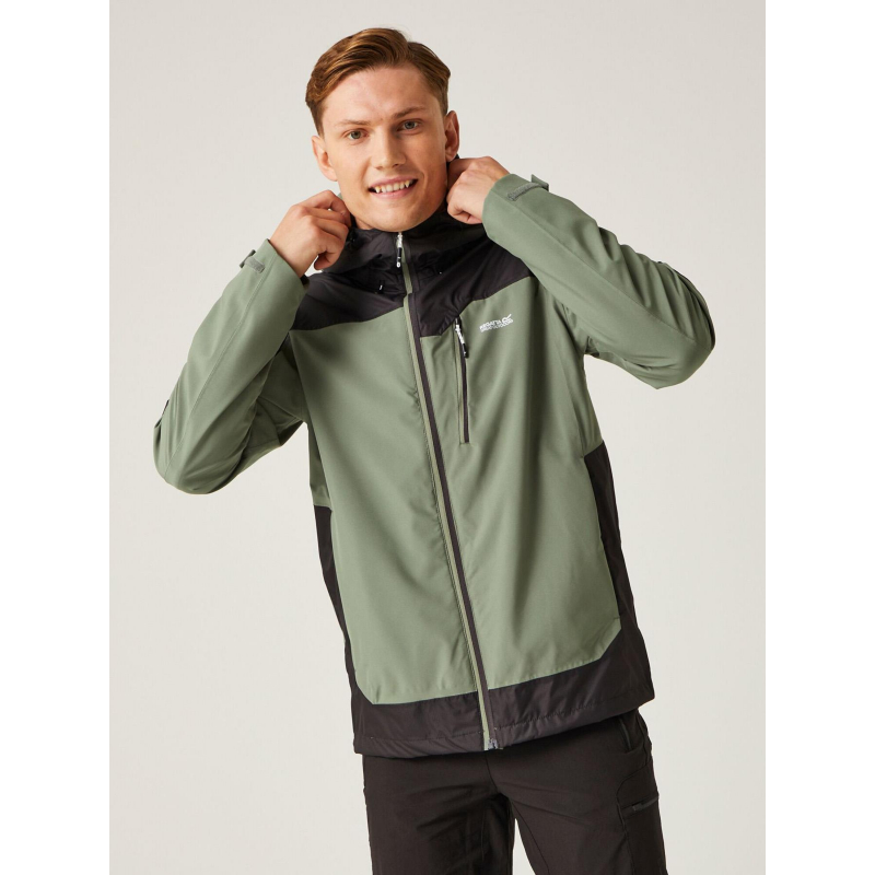 Blouson parka highton vert noir homme - Regatta