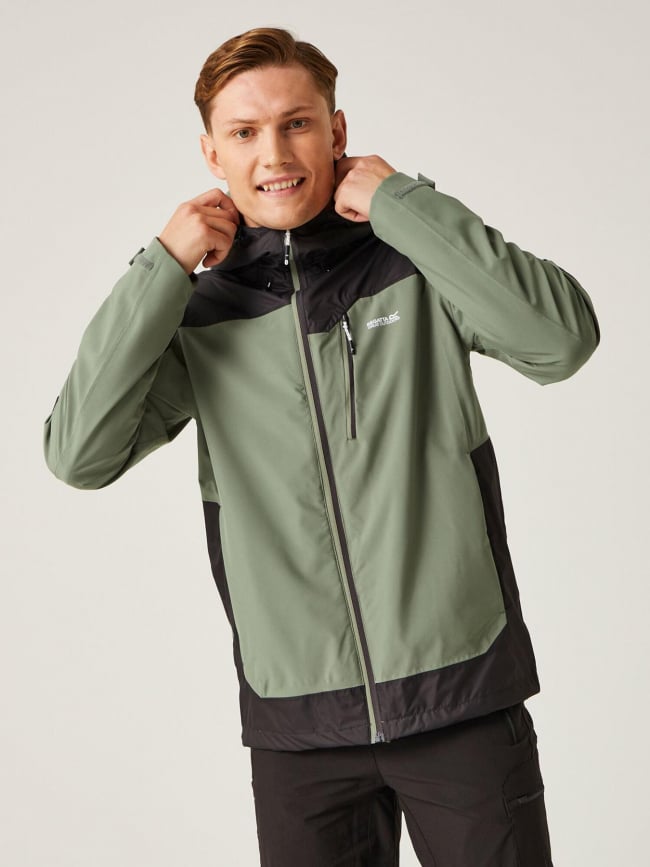 Blouson parka highton vert noir homme - Regatta