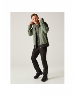 Blouson parka highton vert noir homme - Regatta