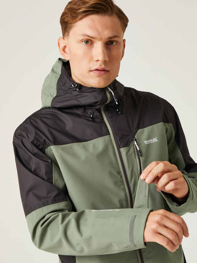 Blouson parka highton vert noir homme - Regatta