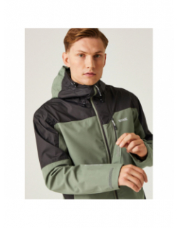 Blouson parka highton vert noir homme - Regatta