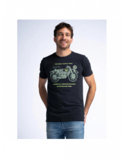 T-shirt hawaiian kahua trail noir homme - Petrol Industries