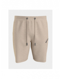 Short jogging logo arche beige homme - Tommy Hilfiger