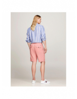 Short en lin harlem rose homme - Tommy Hilfiger