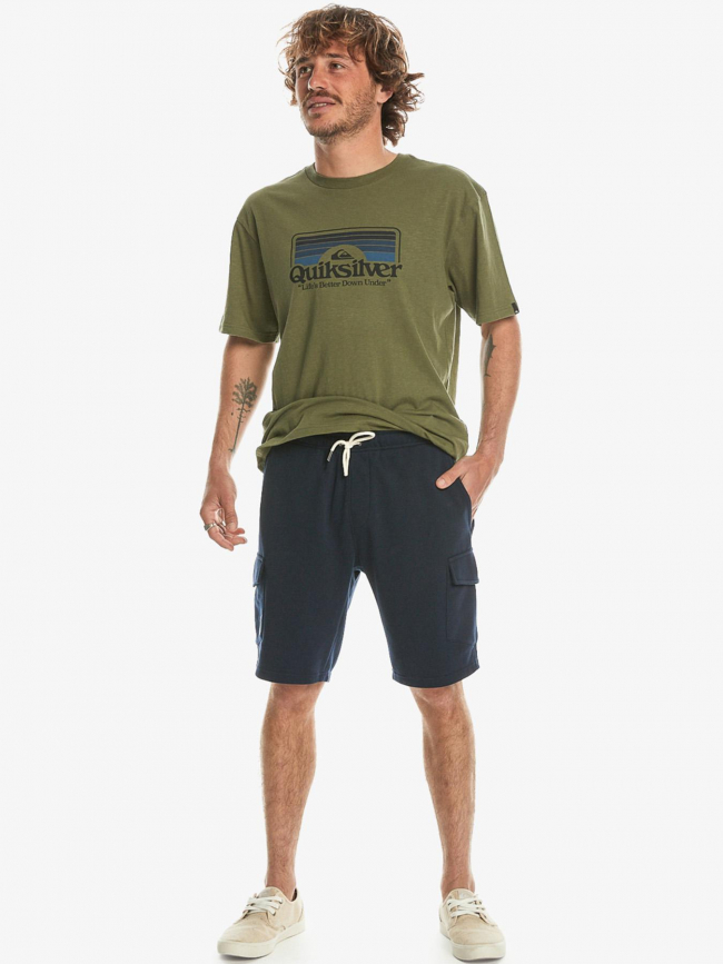 Short jogging cargo light bleu marine homme - Quiksilver