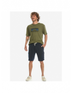 Short jogging cargo light bleu marine homme - Quiksilver