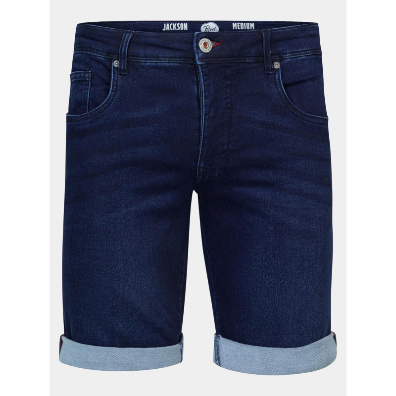 Short en jean slim jackson bleu foncé homme - Petrol Industries