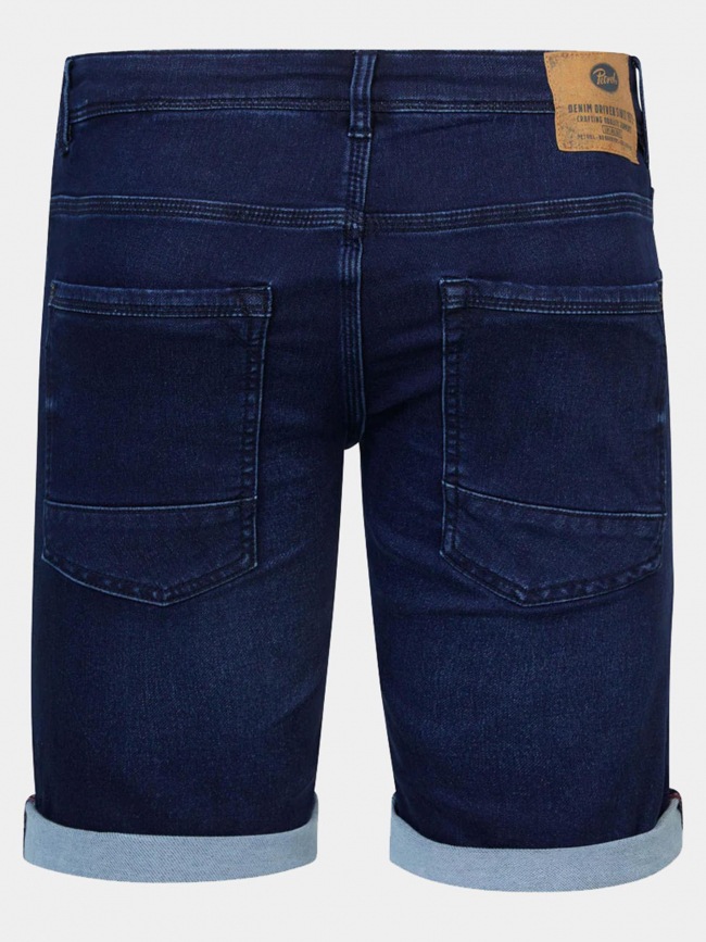 Short en jean slim jackson bleu foncé homme - Petrol Industries