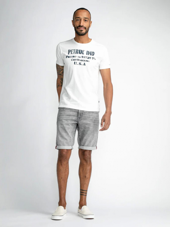 Short en jean jackson gris homme - Petrol Industries