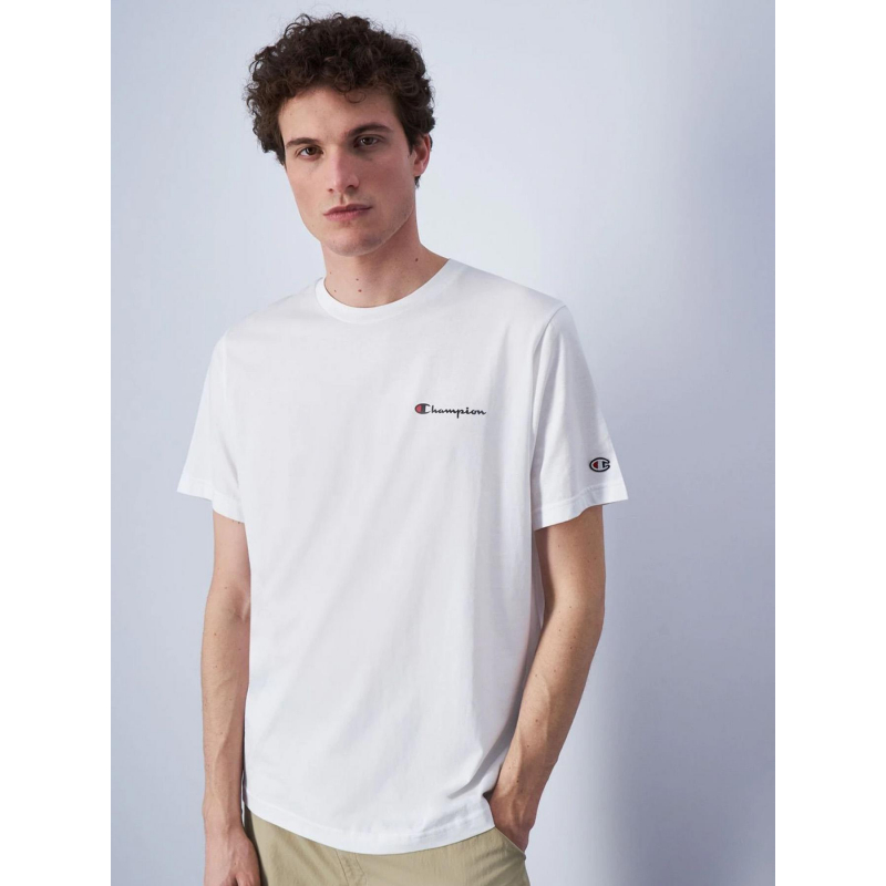 T-shirt basic crewneck blanc homme - Champion