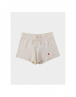 Short court logo beige fille - Champion