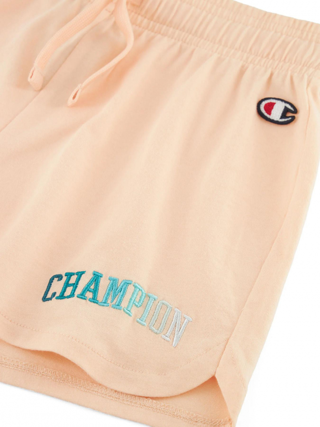 Short logo rose fille - Champion