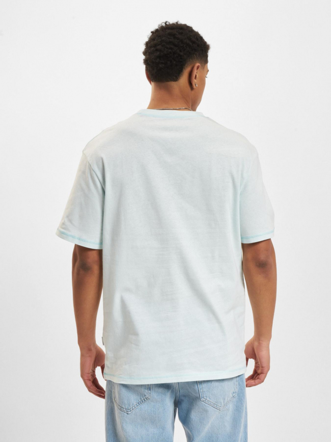 T-shirt jorfaded crewneck bleu ciel homme - Jack & Jones