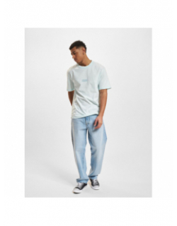 T-shirt jorfaded crewneck bleu ciel homme - Jack & Jones