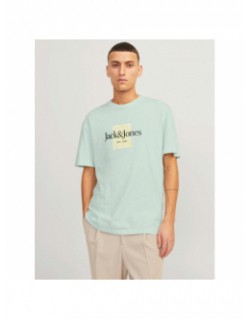 T-shirt jorlafayette branding bleu homme - Jack & Jones