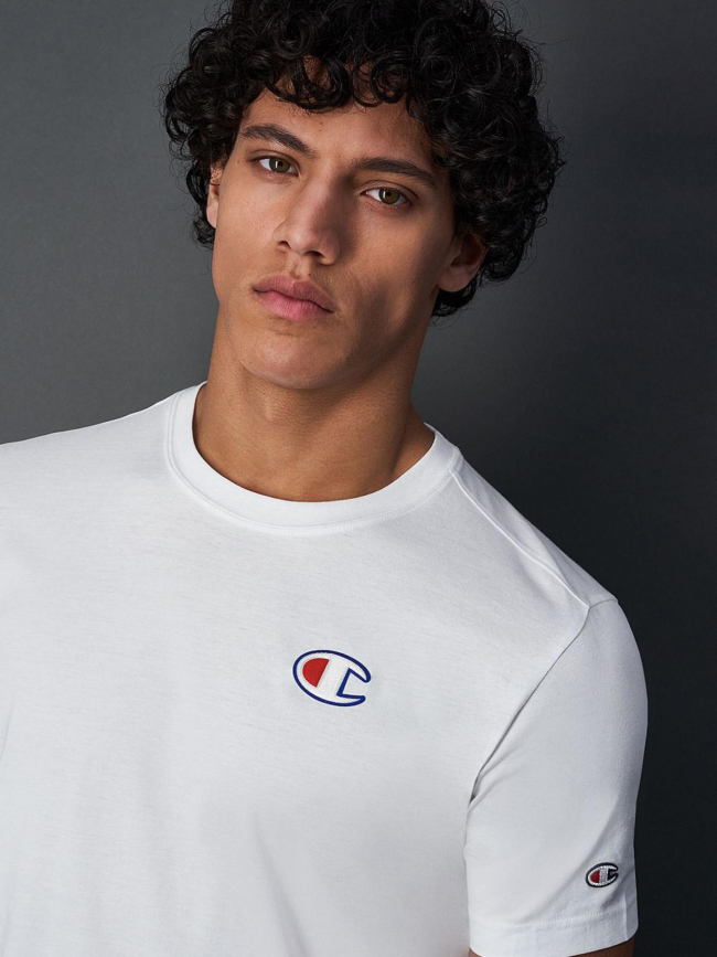 T shirt crewneck blanc homme Champion wimod