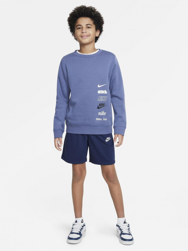 Short nsw jersey bleu marine enfant - Nike