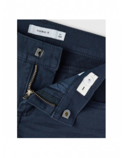 Short slim sofus bleu marine garçon - Name It