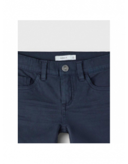 Short slim sofus bleu marine garçon - Name It