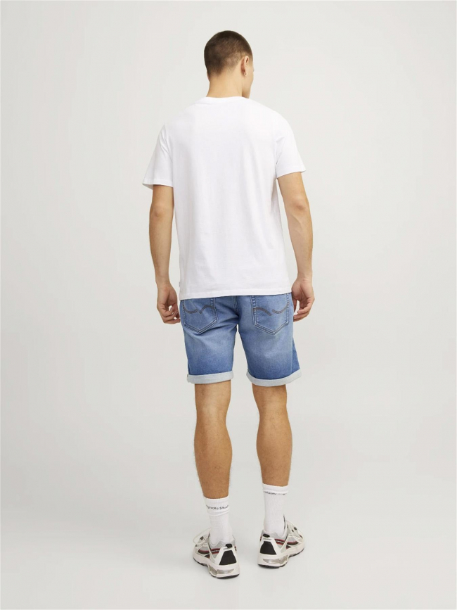 Short en jean rick icon ge 709 bleu homme - Jack & Jones