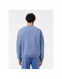 Sweatshirt effet vieillit bleu homme - Lacoste