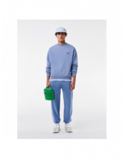 Sweatshirt effet vieillit bleu homme - Lacoste