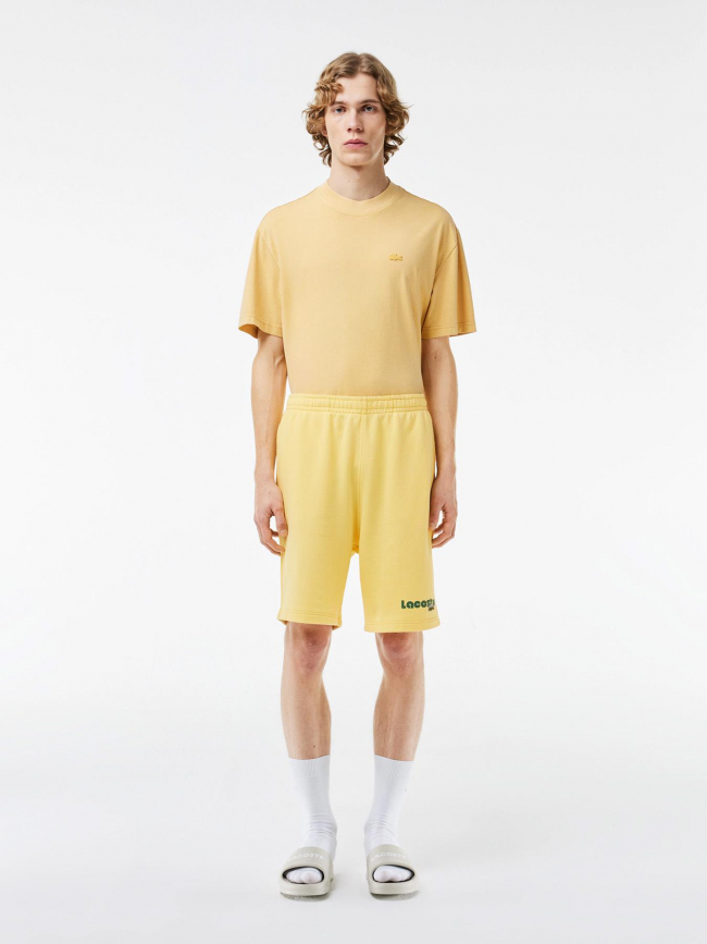 Ensemble short tee shirt homme lacoste best sale