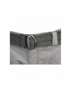 Bermuda sytro 3 ceinture intégrée gris homme - Teddy Smith