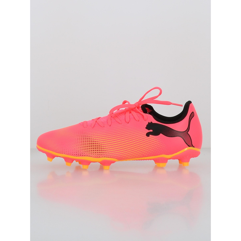 Chaussures de football future 7 play fg/ag rose homme - Puma