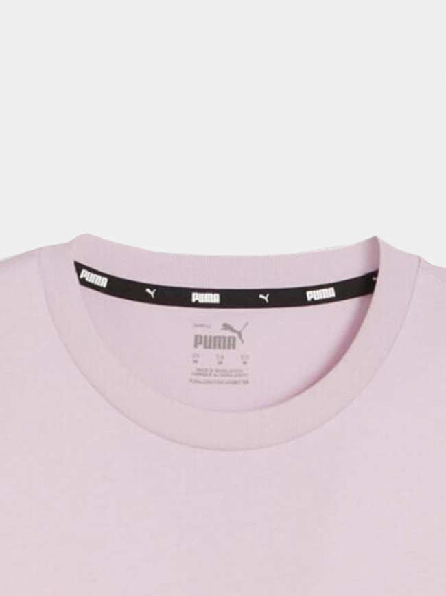 T-shirt essential tee violet femme - Puma